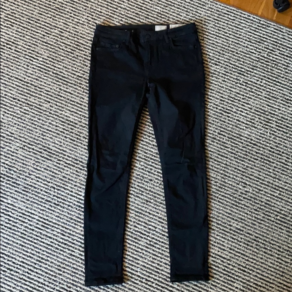 AllSaints Mast Black Skinny Jeans